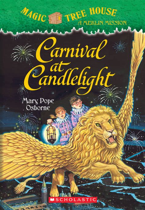 Magic tree house carnival at candlelight